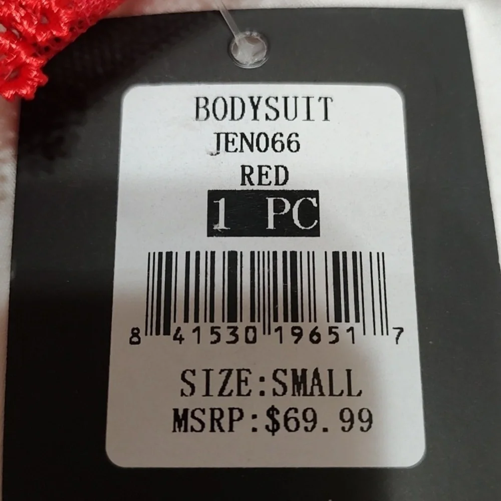 Just Sexy Lingerie Red Lace Size S